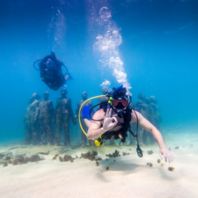 Grenada underwater sculptures